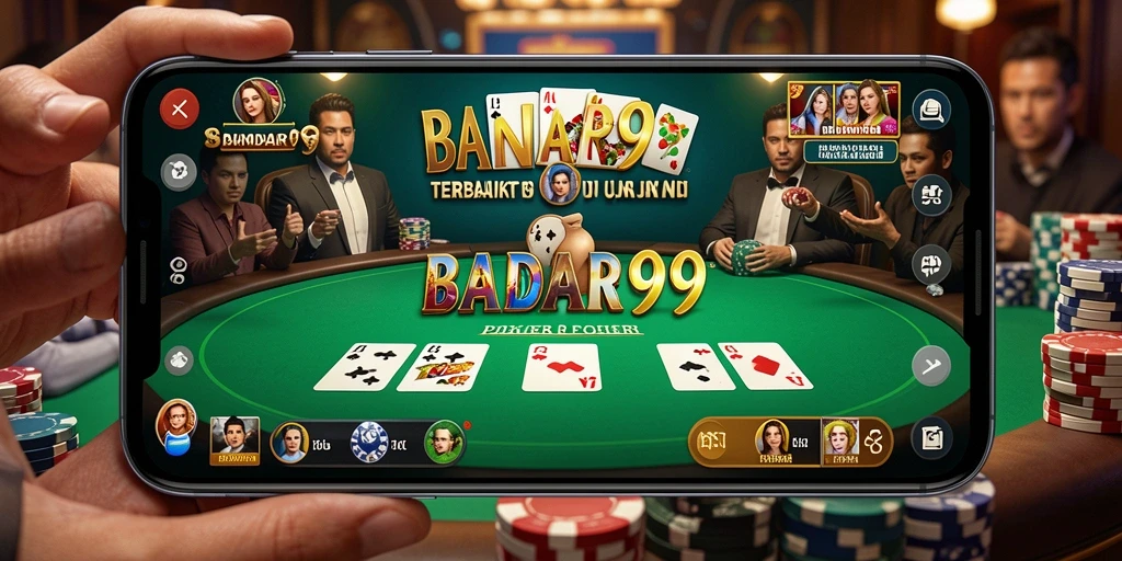 Screenshot BANDAR99 menunjukkan serunya bermain poker dengan teman.