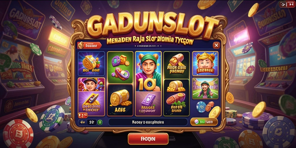 Gameplay seru GADUNSLOT yang menarik dan menantang.