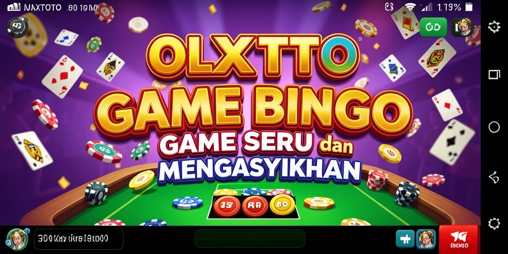 Tampilan gameplay seru di OLXTOTO dengan suasana Bingo yang mengasyikkan.