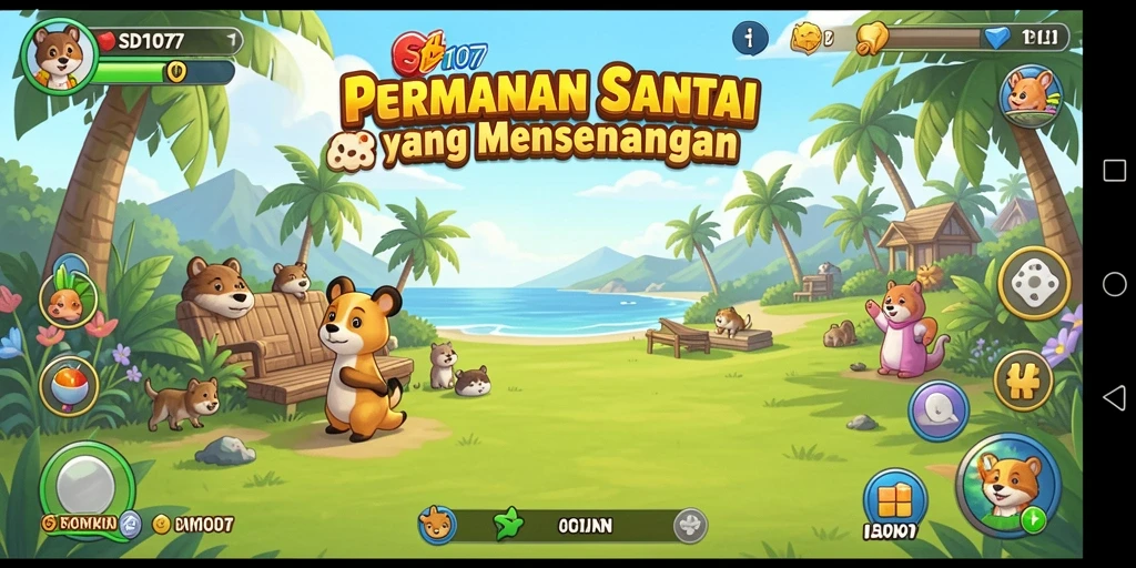 Tampilan gameplay SD107 yang memikat dan penuh tantangan.