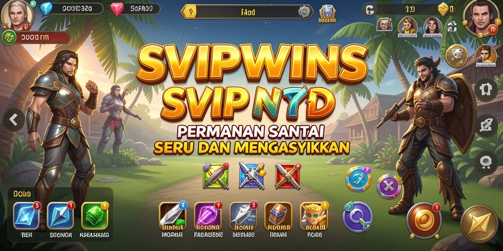 Tampilan gameplay <strong>SVIPWINS</strong> yang menarik dan penuh warna.